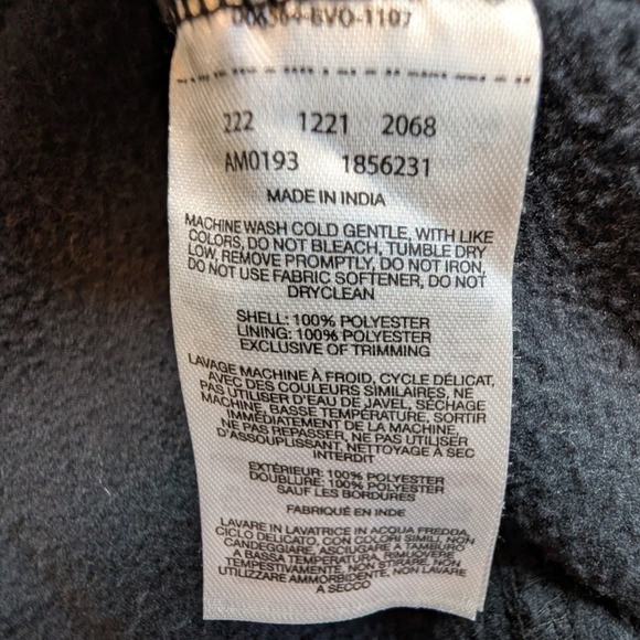 Columbia Full Zip Fleece Jacket Georgia Bulldogs Mens XXL Black Full Zip - Picture 5 of 8